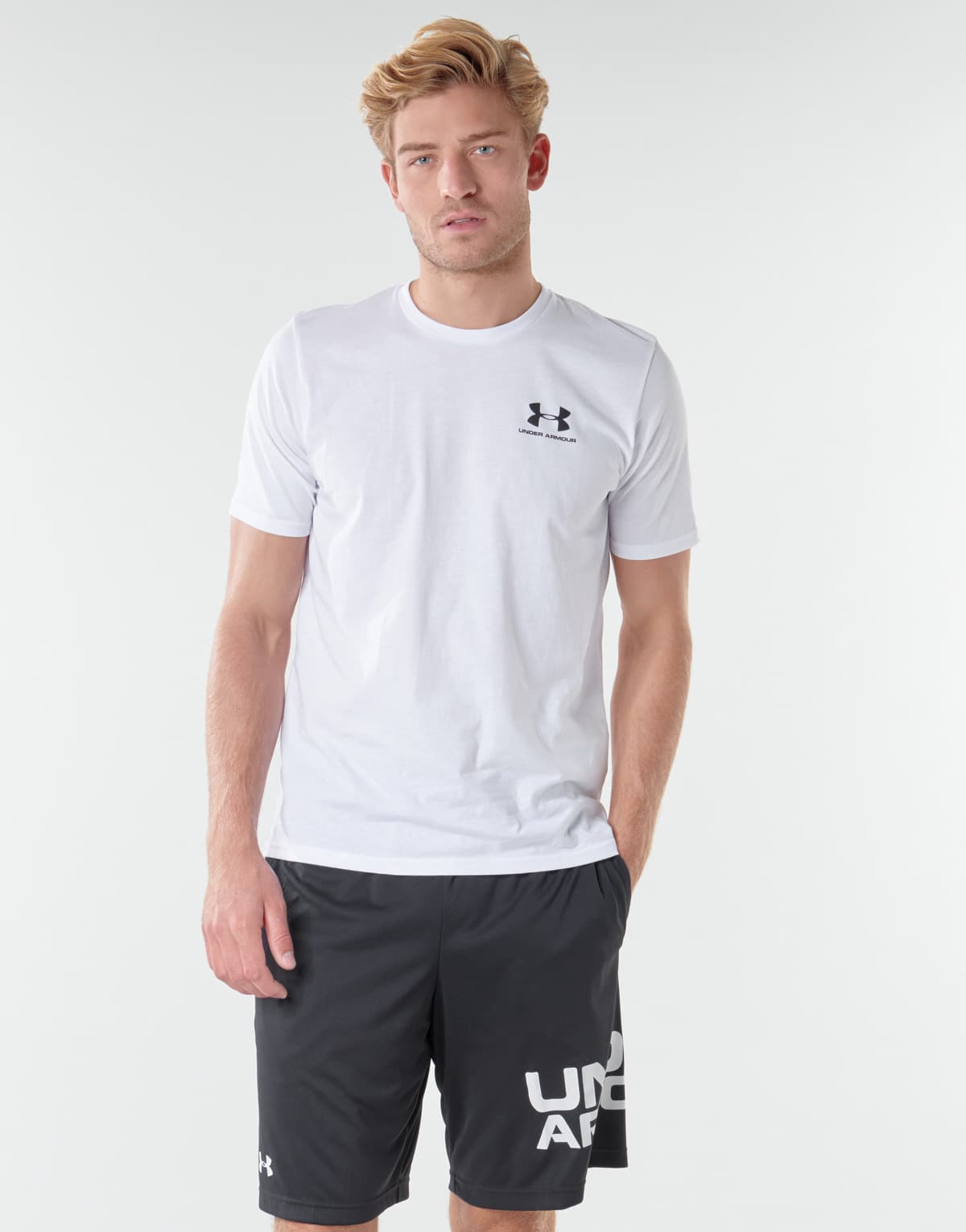 Men's Sports T-Shirts Under Armour White