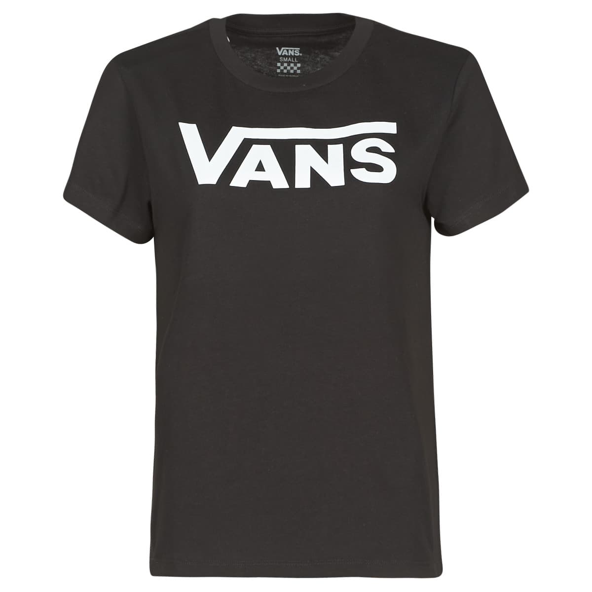 Women's T-Shirts Vans Black