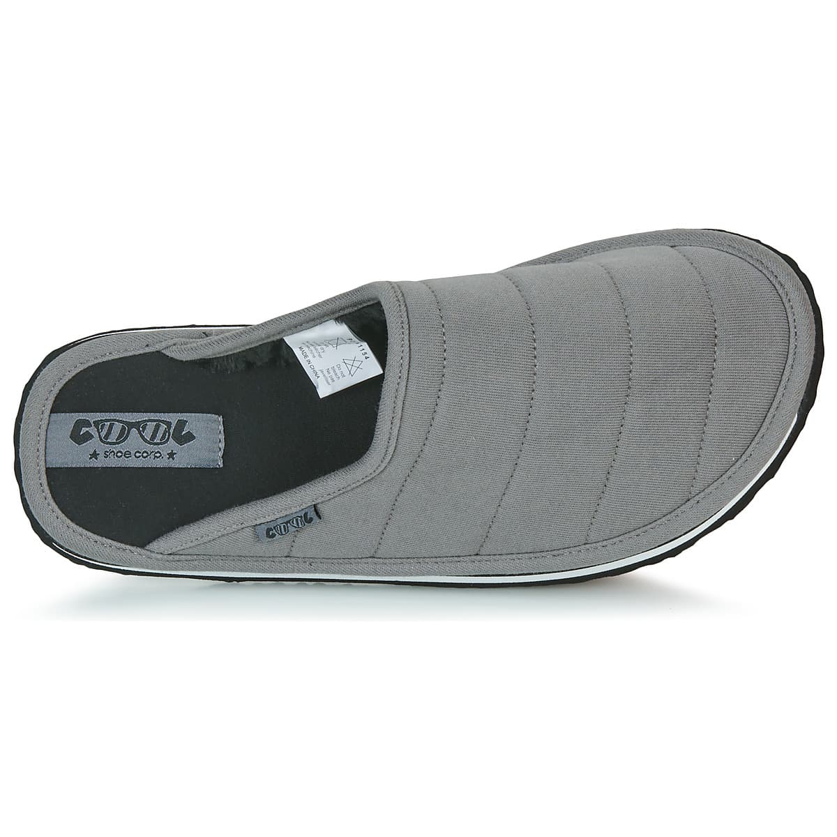 Men's House Slippers Cool shoe Gray