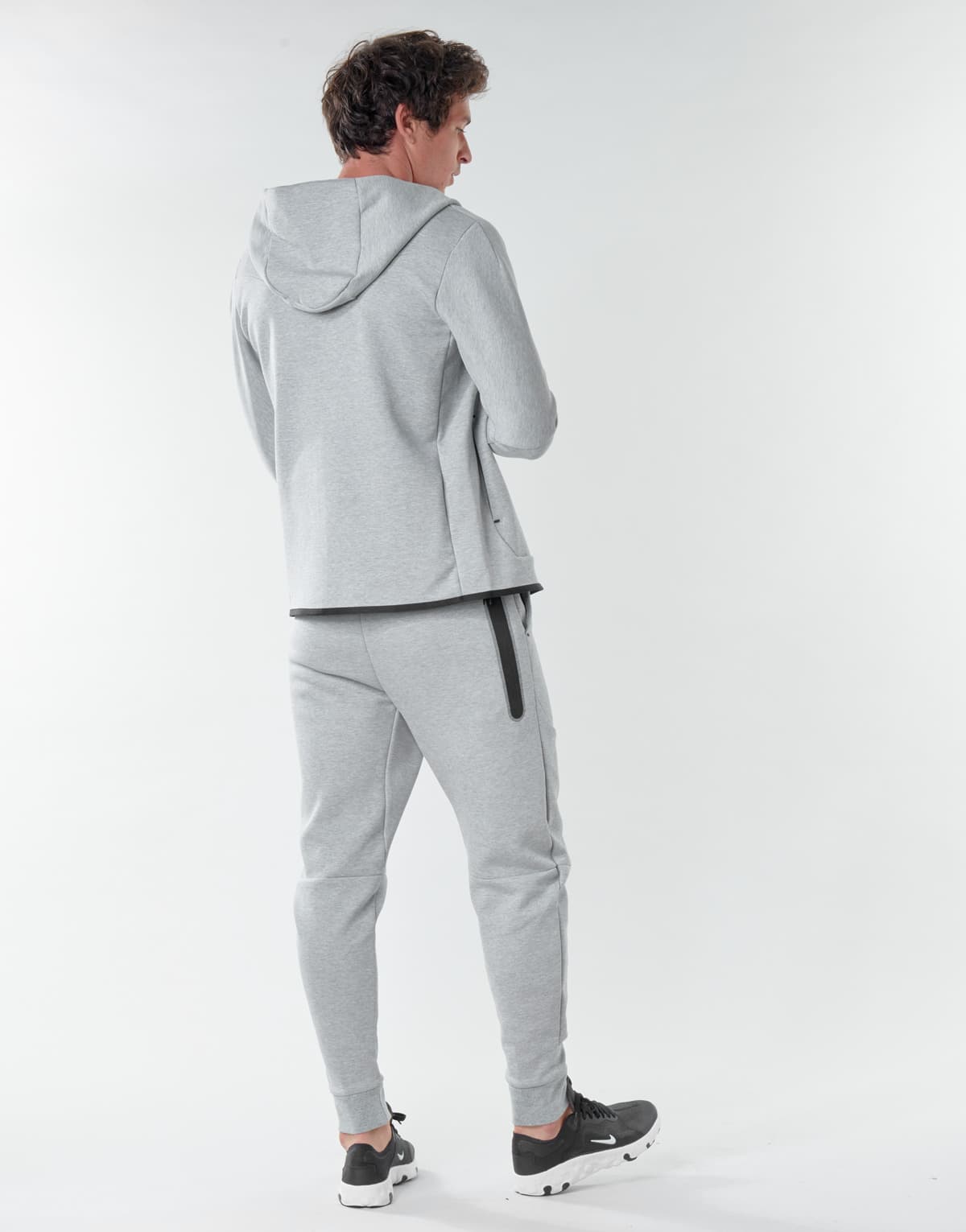 Men's Cardigans Nike Gray