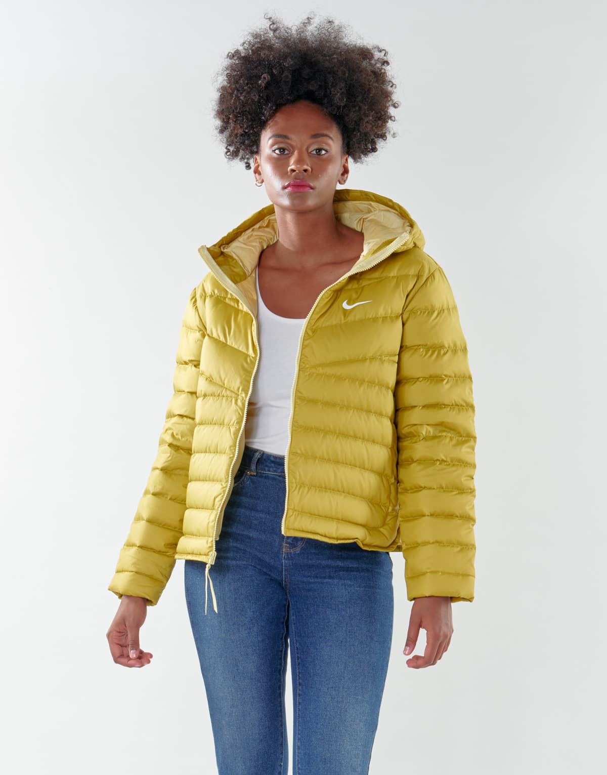 Women's Jackets Nike Khaki