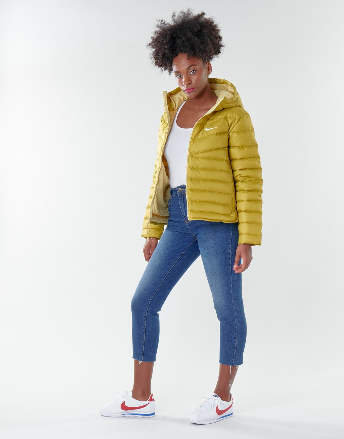 Women's Jackets Nike Khaki