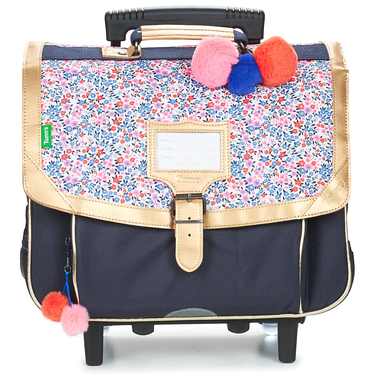 Σχολική Τσάντα Tann's INES TROLLEY CARTABLE 38CM