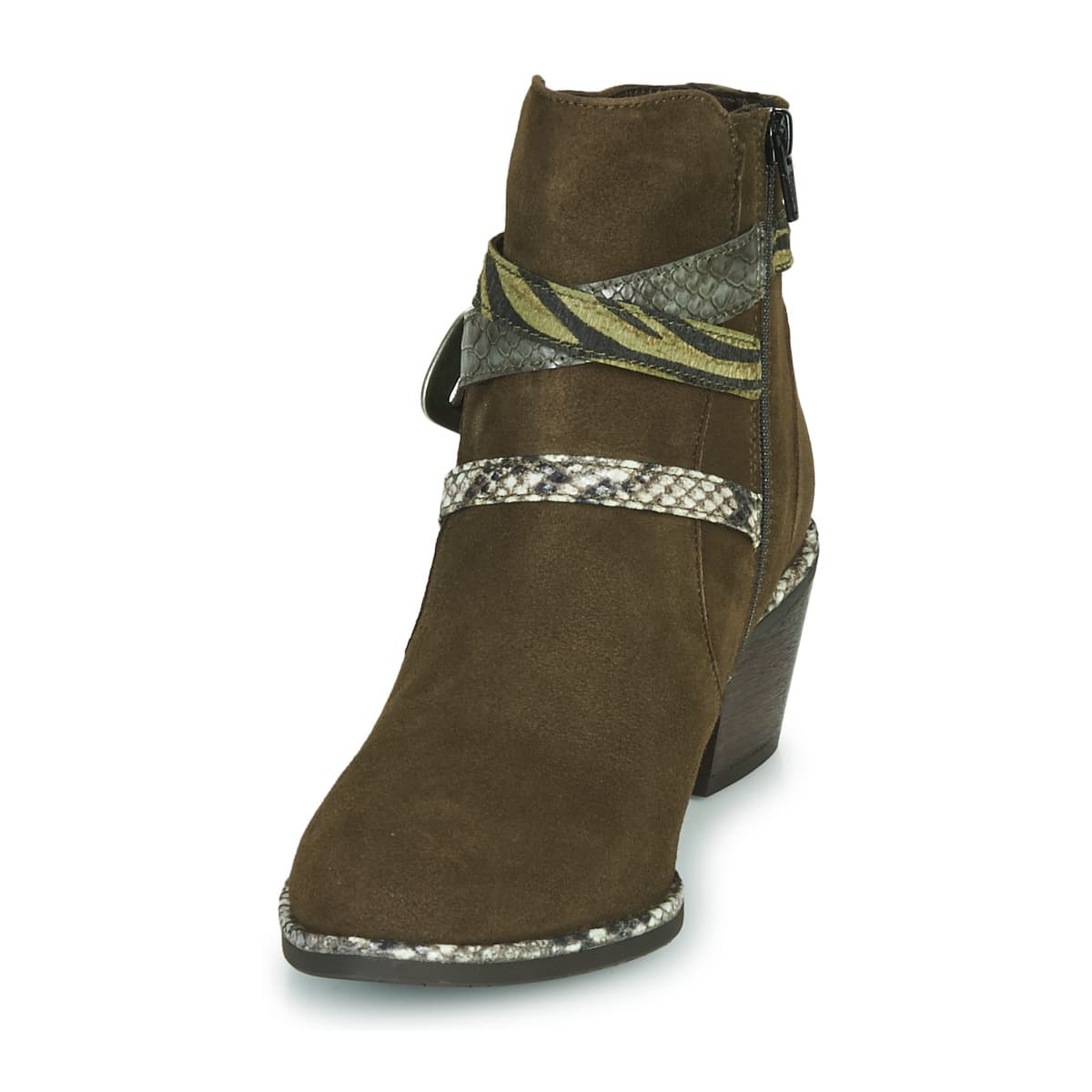 Women's Ankle Boots Regard Khaki
