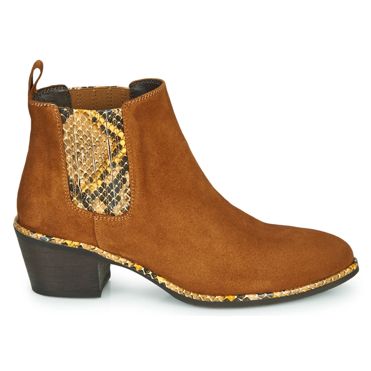 Women's Ankle Boots Regard Brown