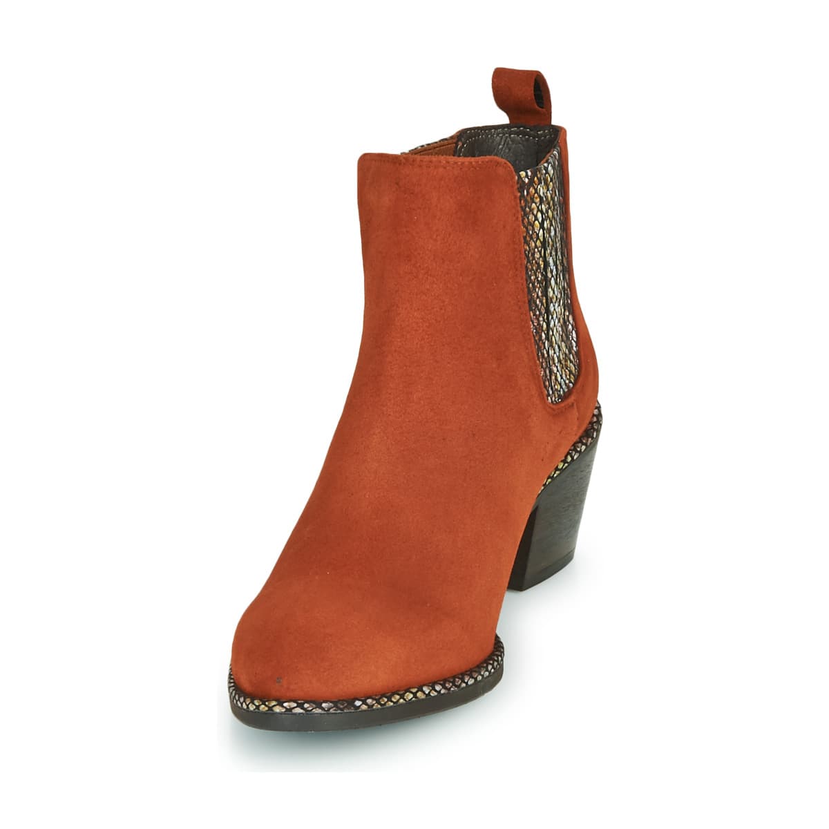 Women's Ankle Boots Regard Red