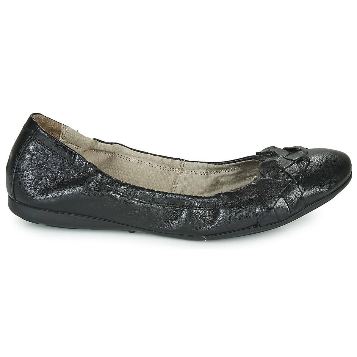 Women's Ballet Flats Dream in Green Black