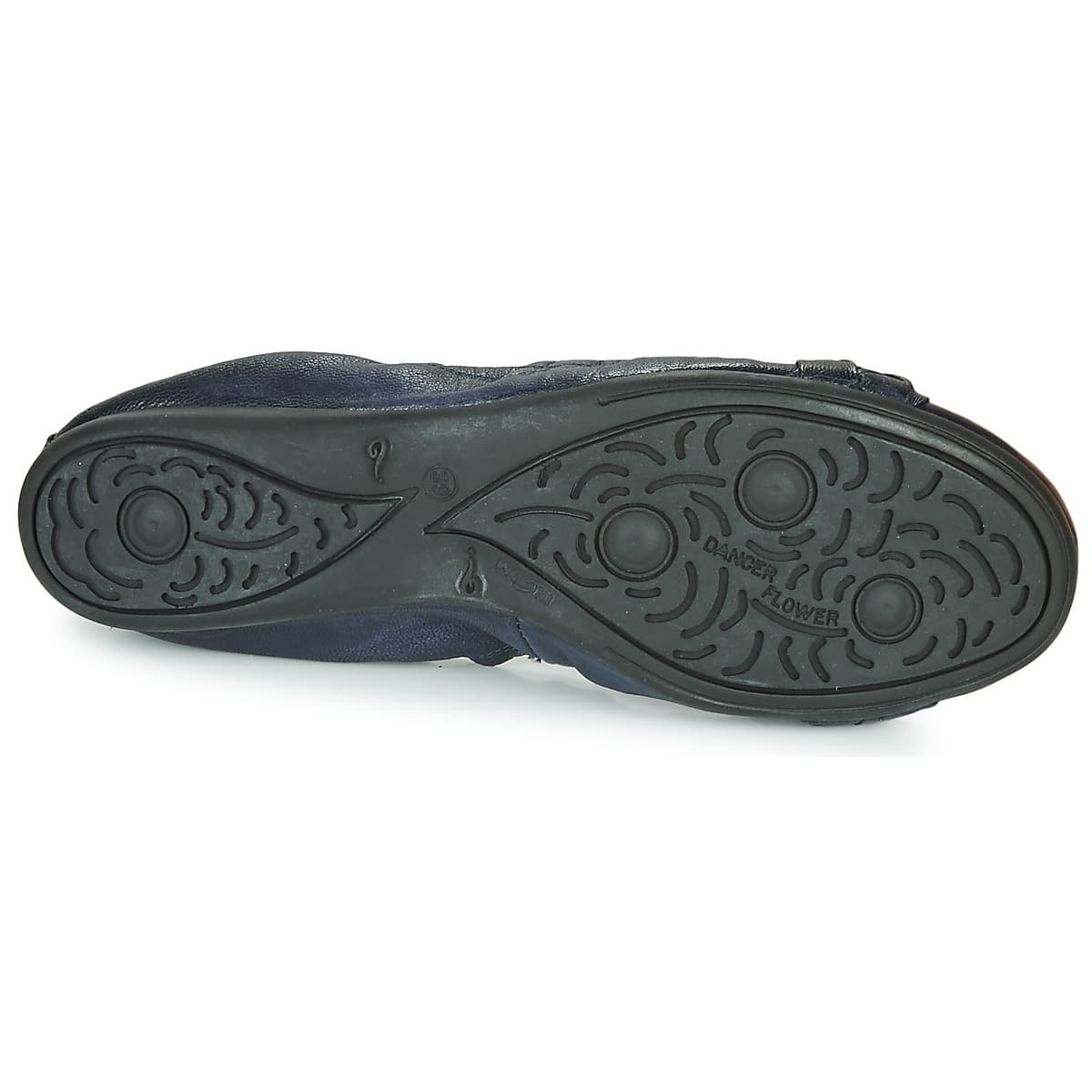 Women's Ballet Flats Dream in Green Blue