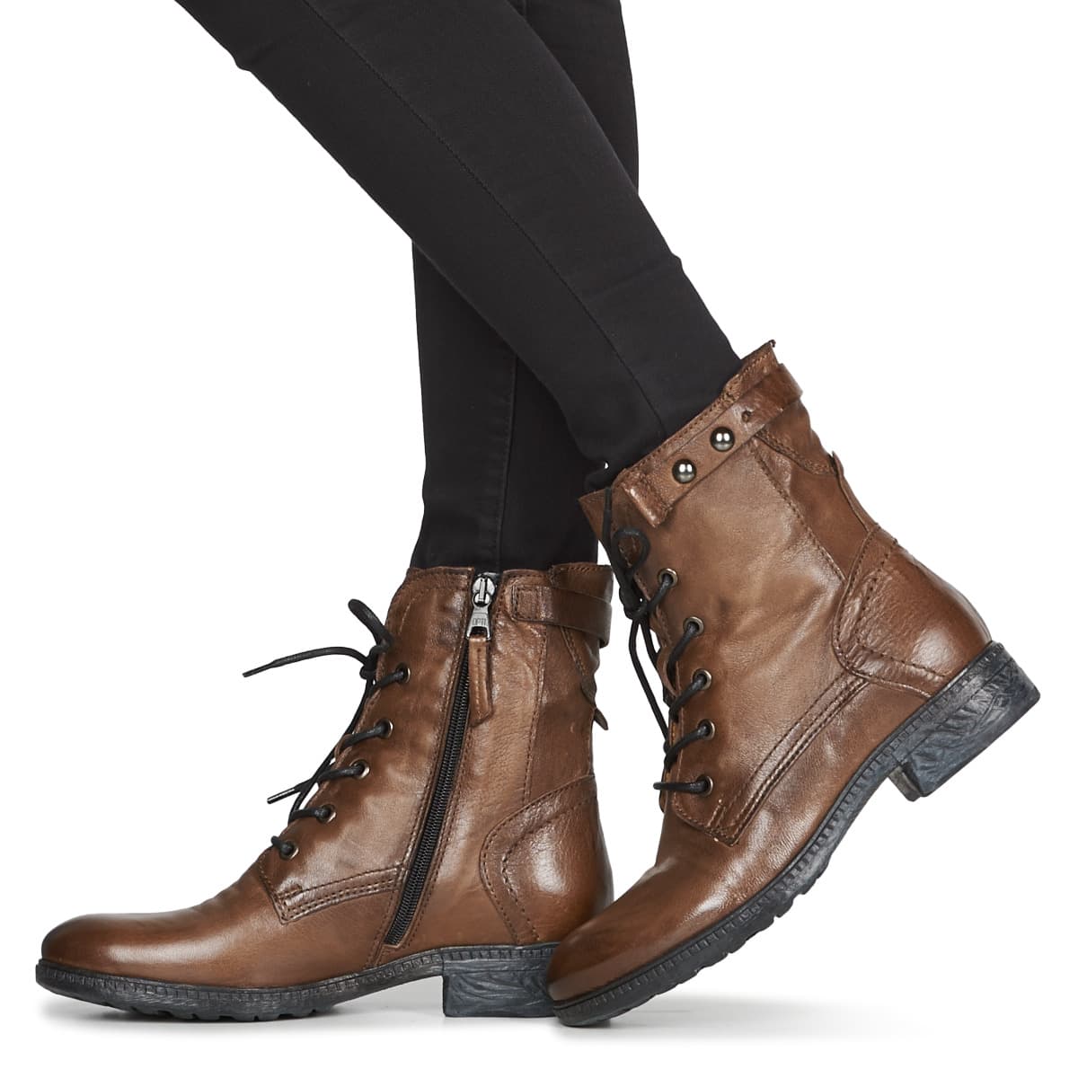 Women's Boots Dream in Green Brown