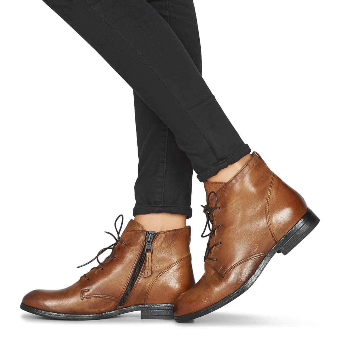 Women's Boots Dream in Green Brown