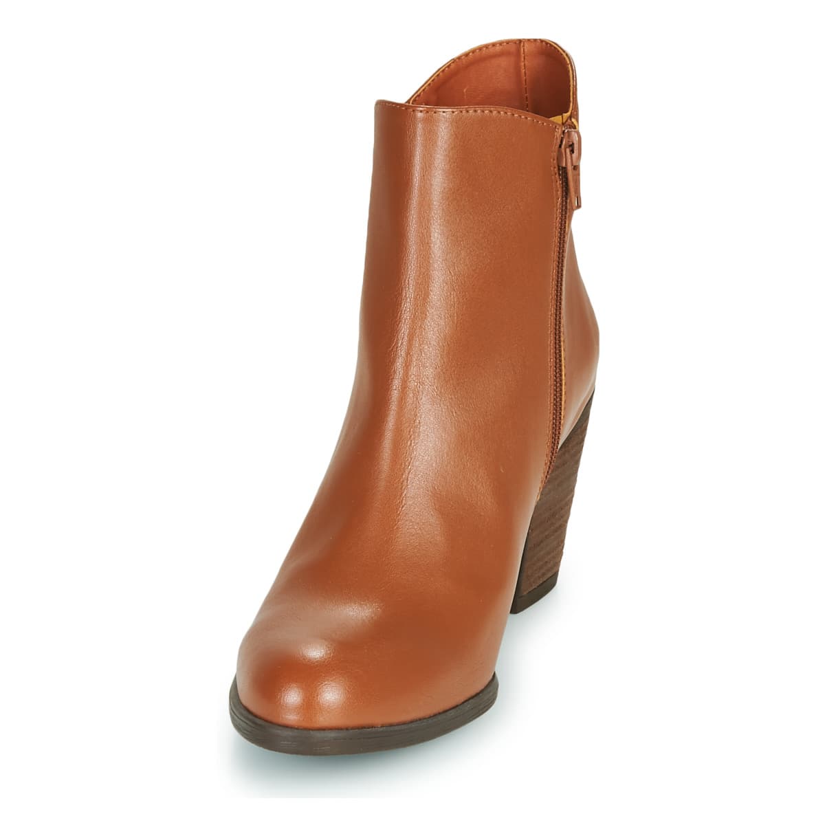 Women's Ankle Boots Dream in Green Brown