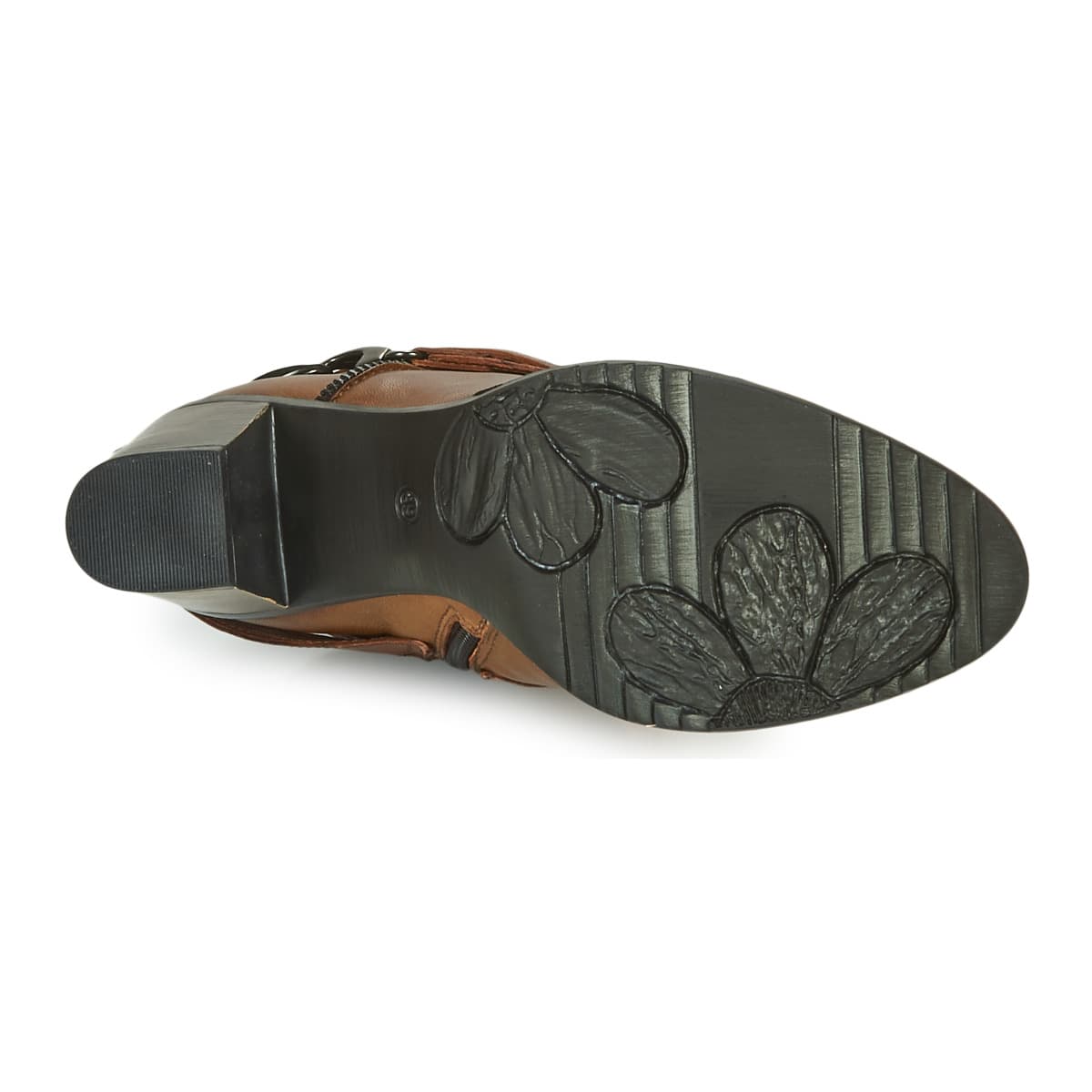 Women's Ankle Boots Dream in Green Brown