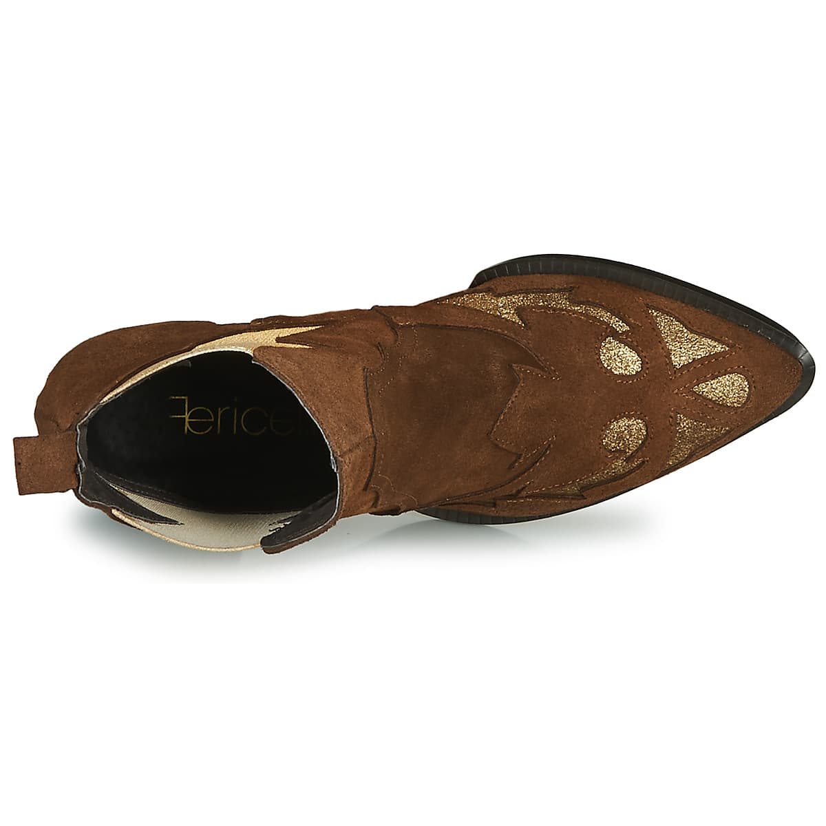 Women's Ankle Boots Fericelli Brown