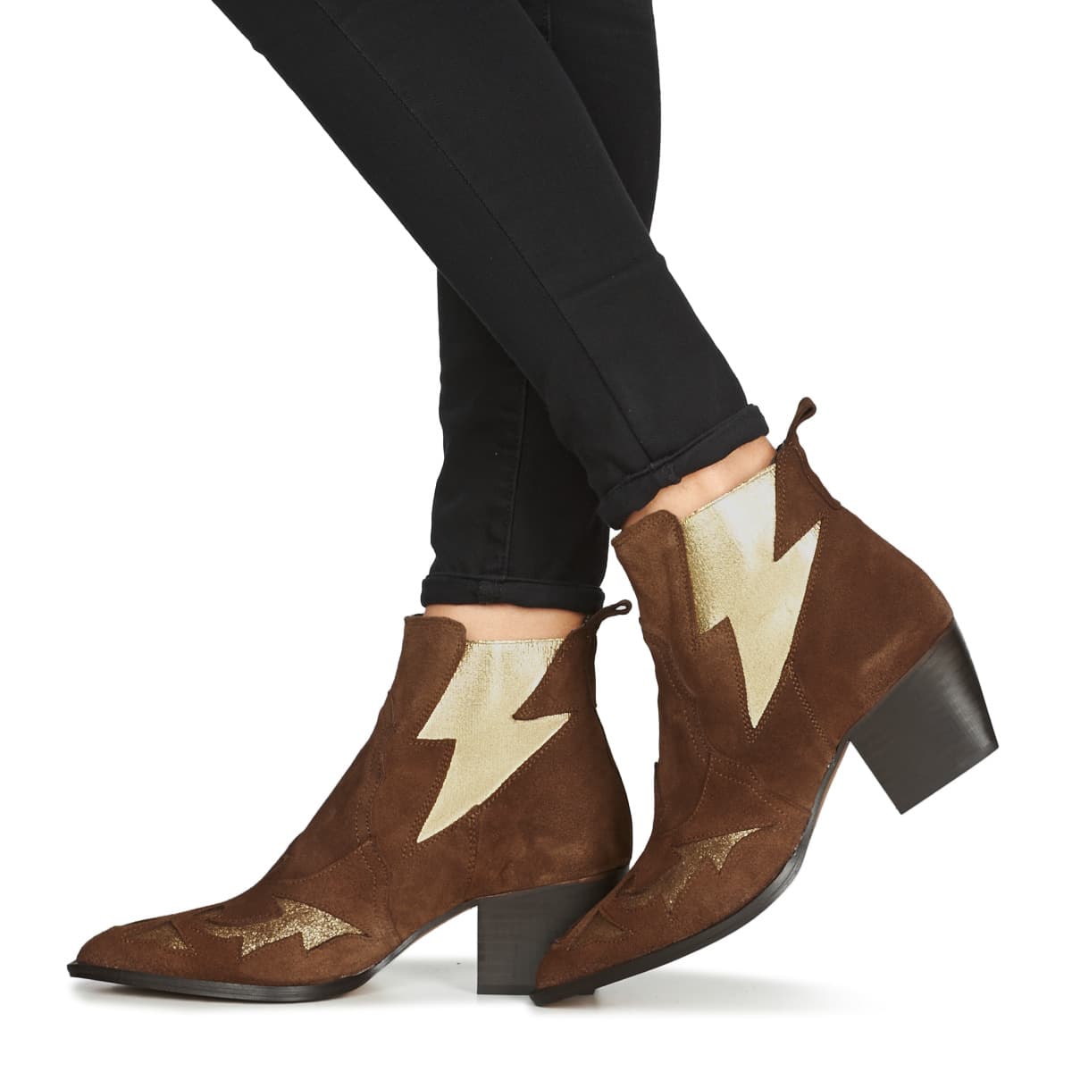 Women's Ankle Boots Fericelli Brown