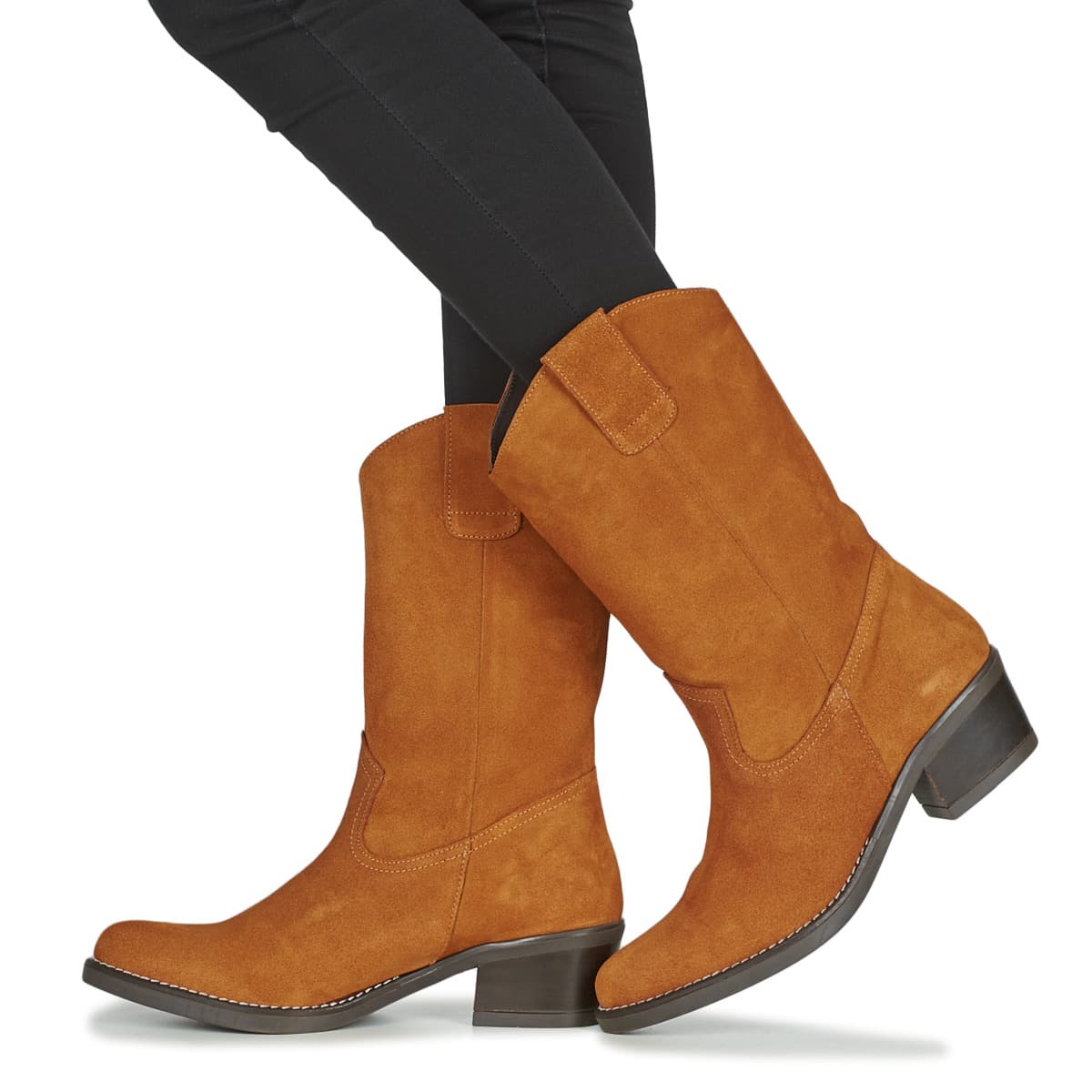 Women's Boots Casual Attitude Brown