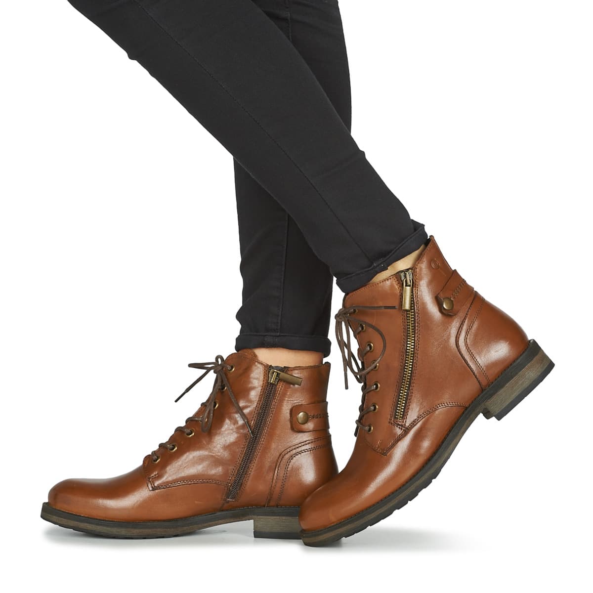 Women's Boots Casual Attitude Brown