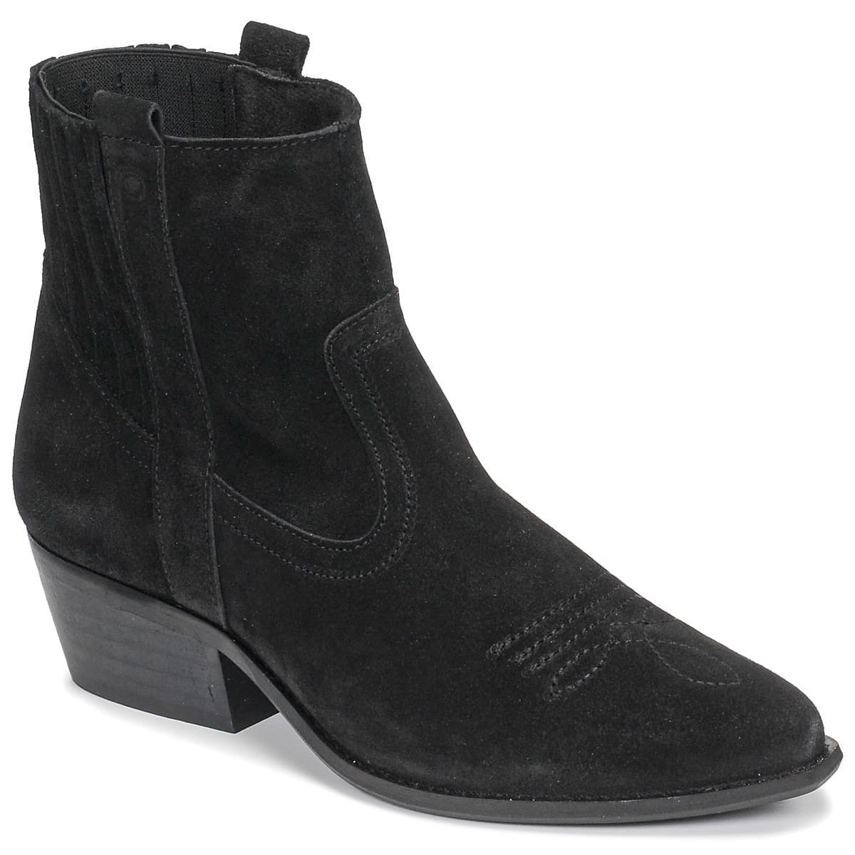 Women's Ankle Boots Casual Attitude Black