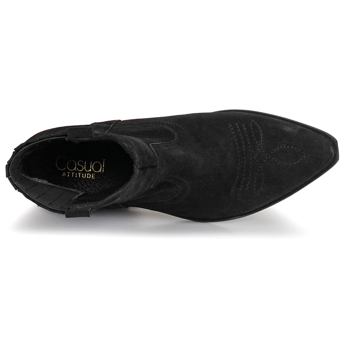 Women's Ankle Boots Casual Attitude Black