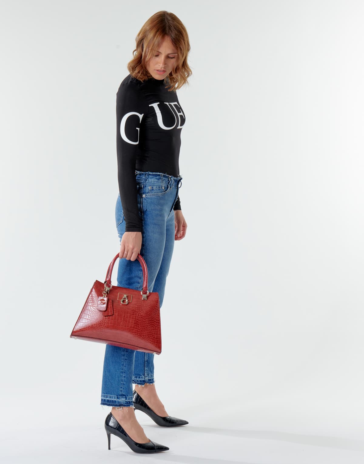 Women's Bodysuits Guess Black