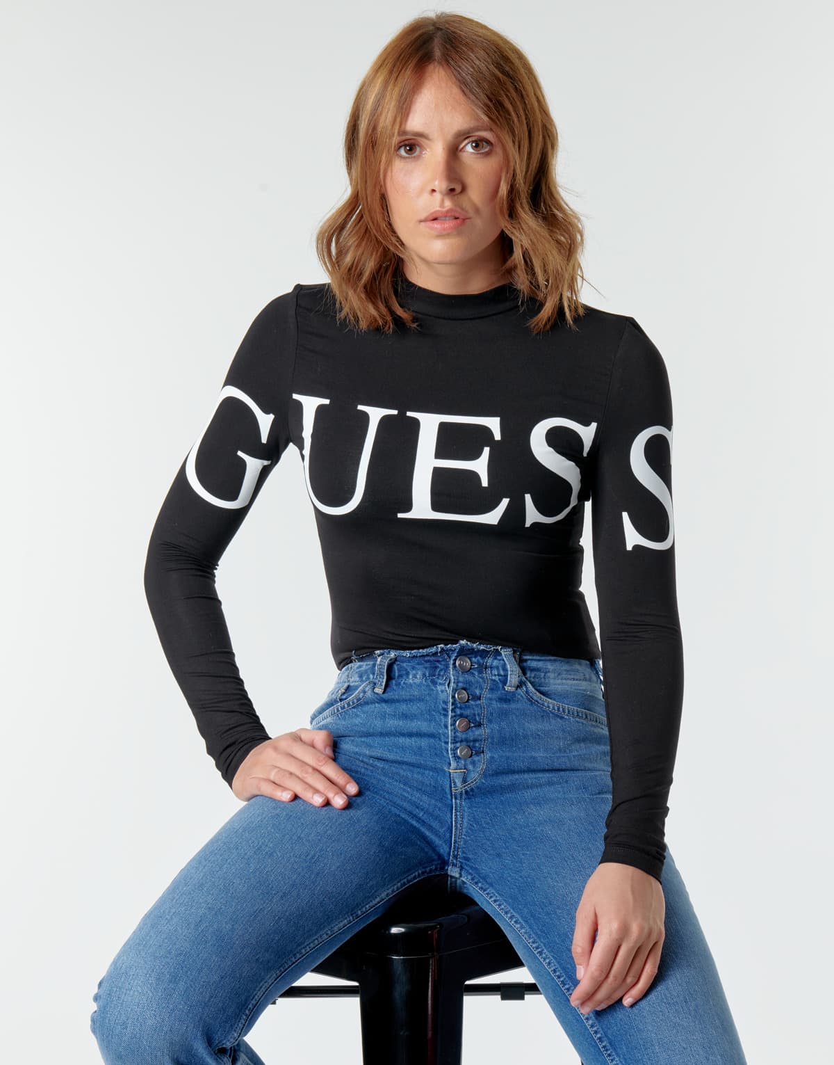 Women's Bodysuits Guess Black