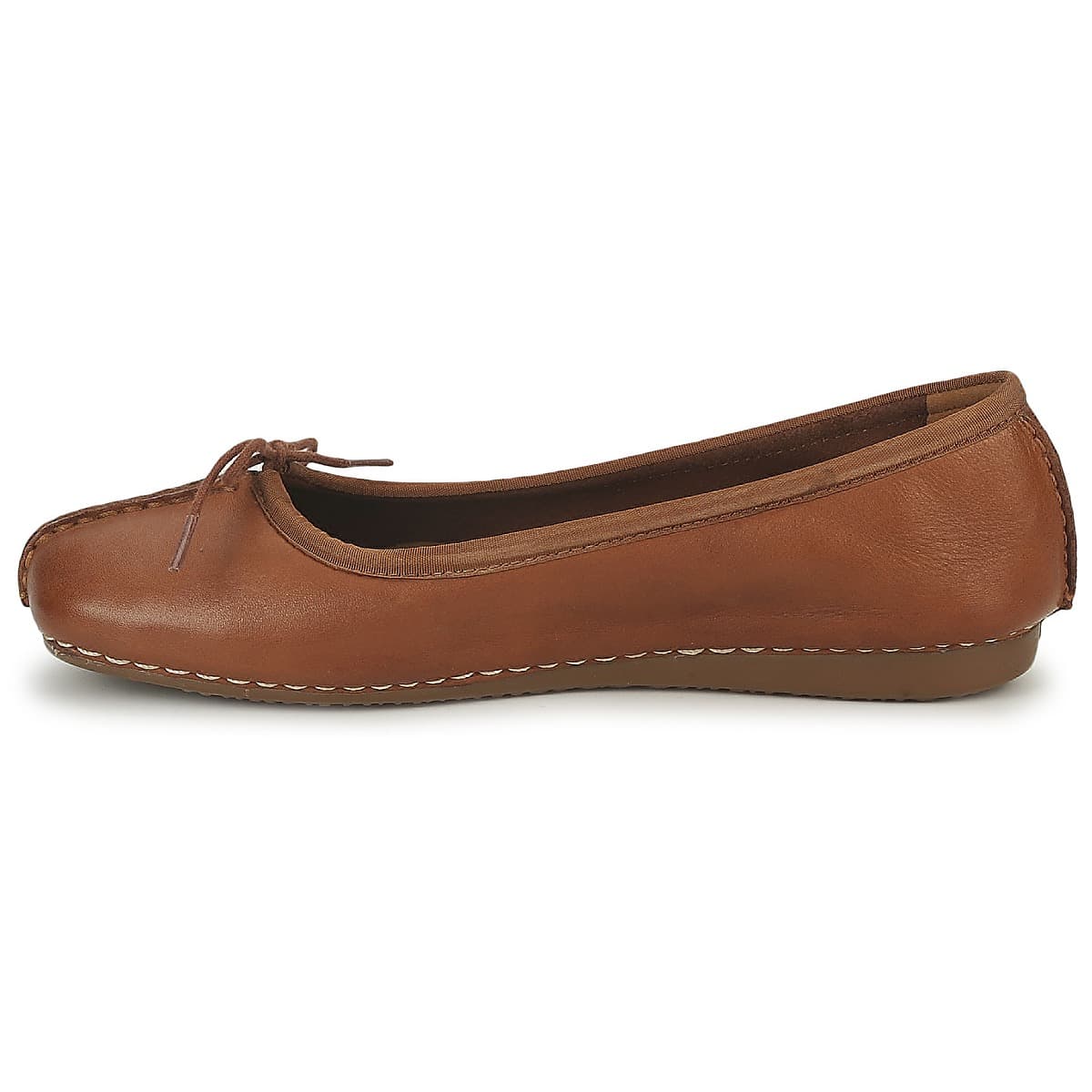 Women's Ballet Flats Clarks Brown
