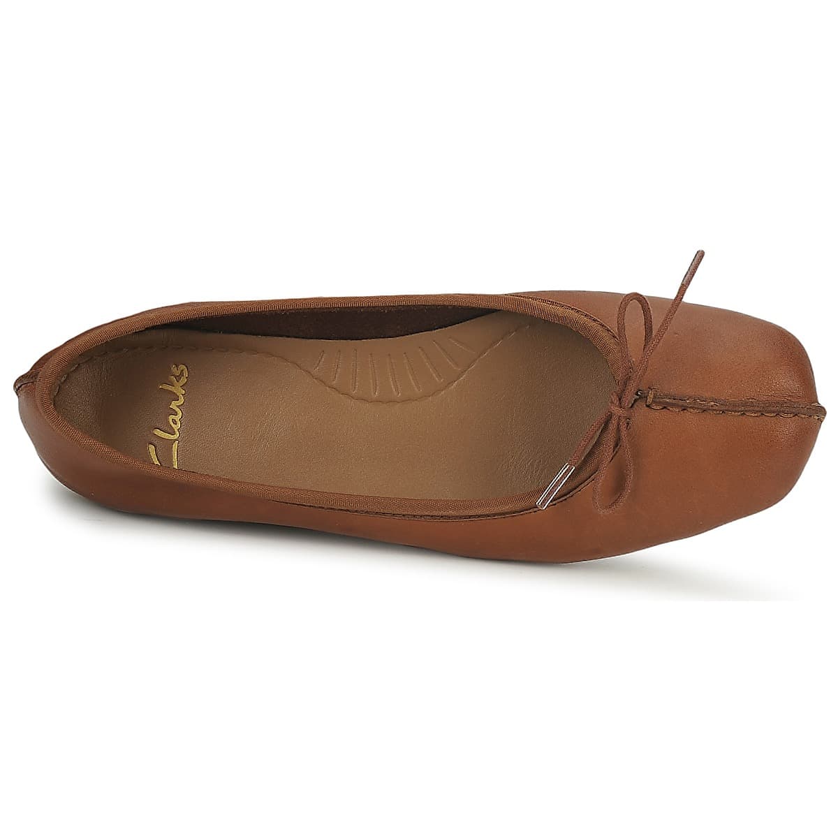Women's Ballet Flats Clarks Brown