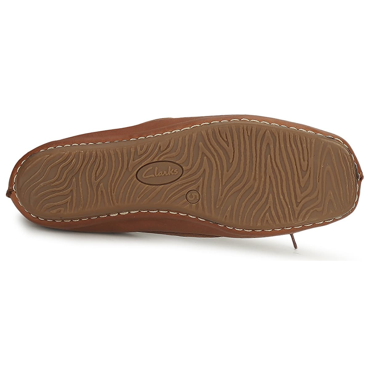 Women's Ballet Flats Clarks Brown