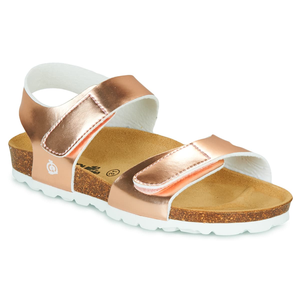 Girls' Sandals Citrouille et Compagnie Gold