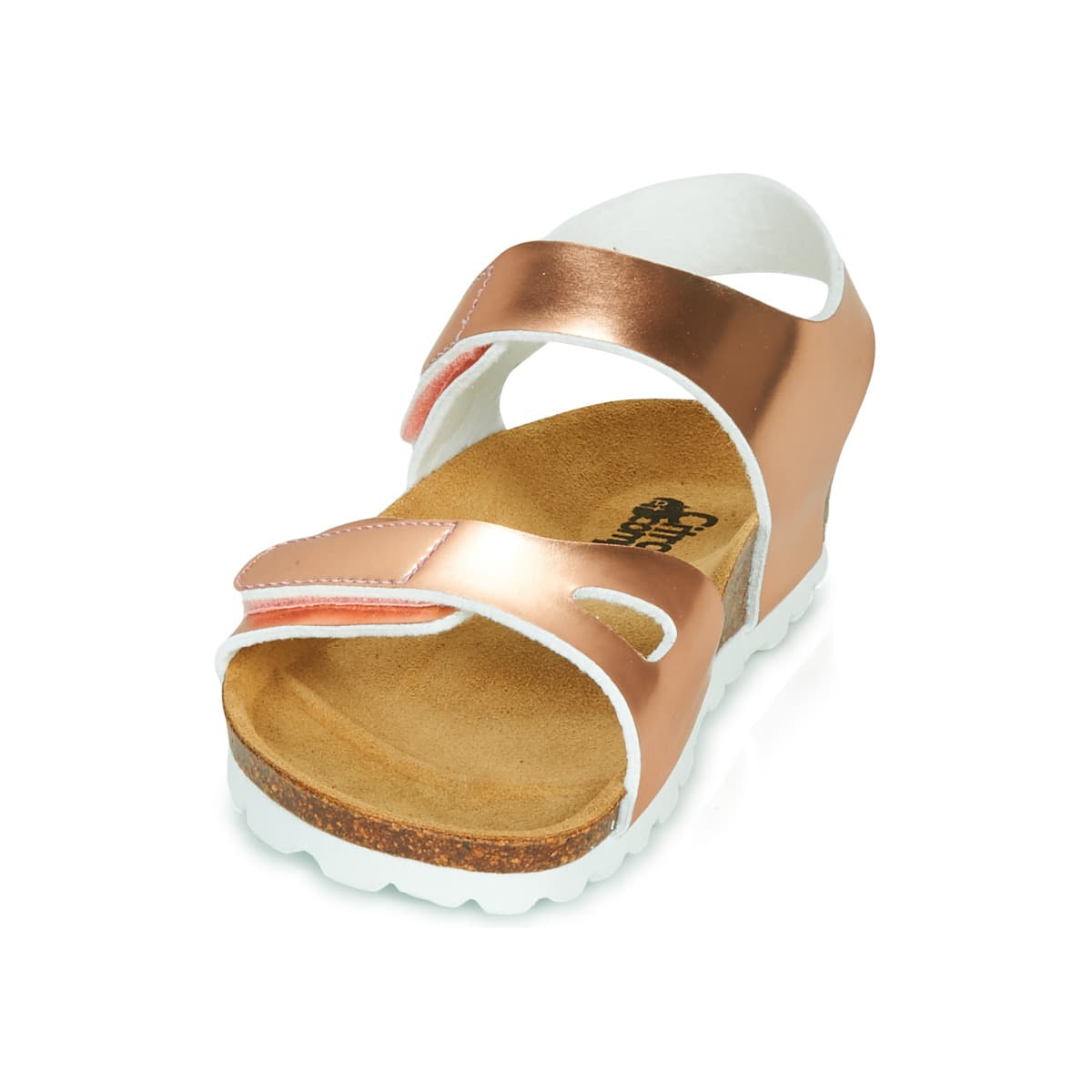 Girls' Sandals Citrouille et Compagnie Gold
