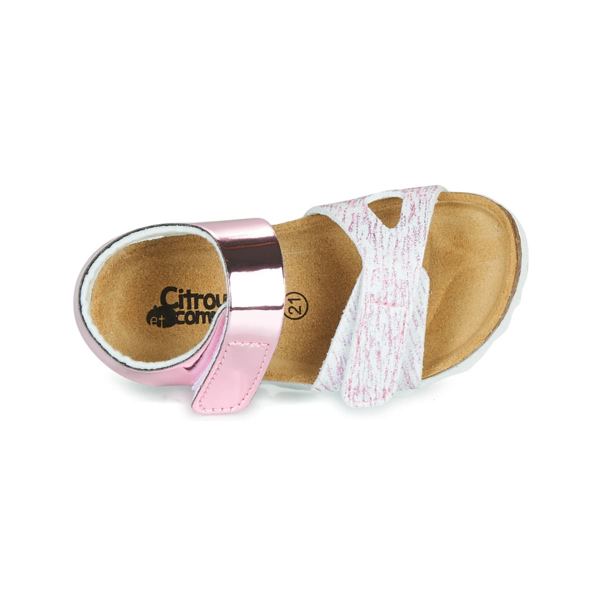 Girls' Sandals Citrouille et Compagnie Pink