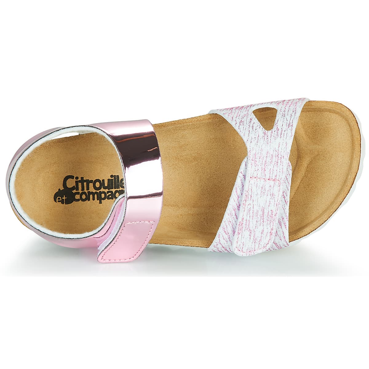 Girls' Sandals Citrouille et Compagnie Pink