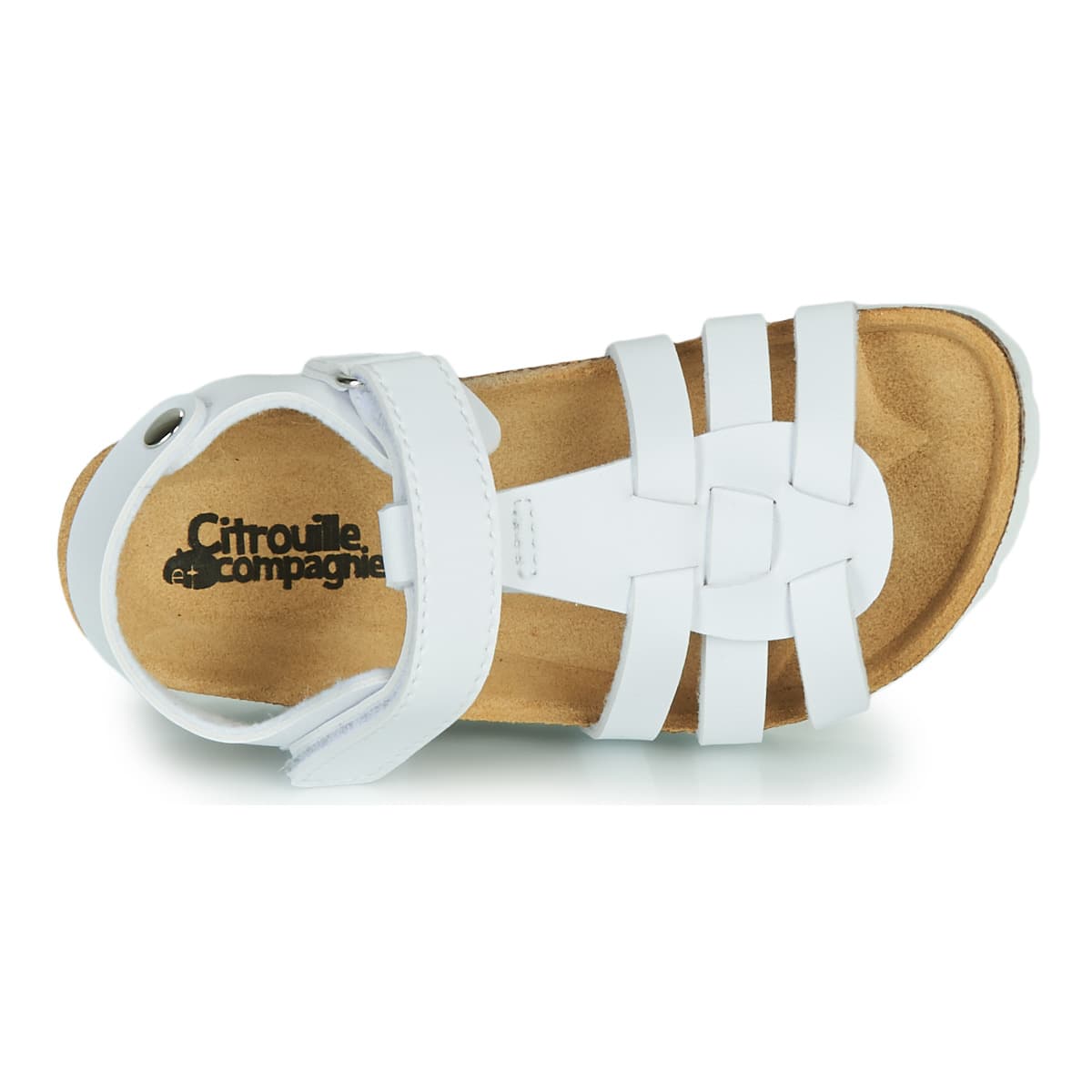Girls' Sandals Citrouille et Compagnie White