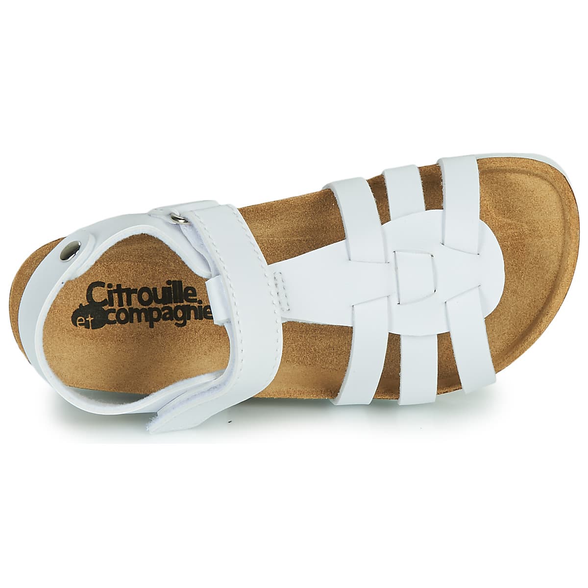 Girls' Sandals Citrouille et Compagnie White
