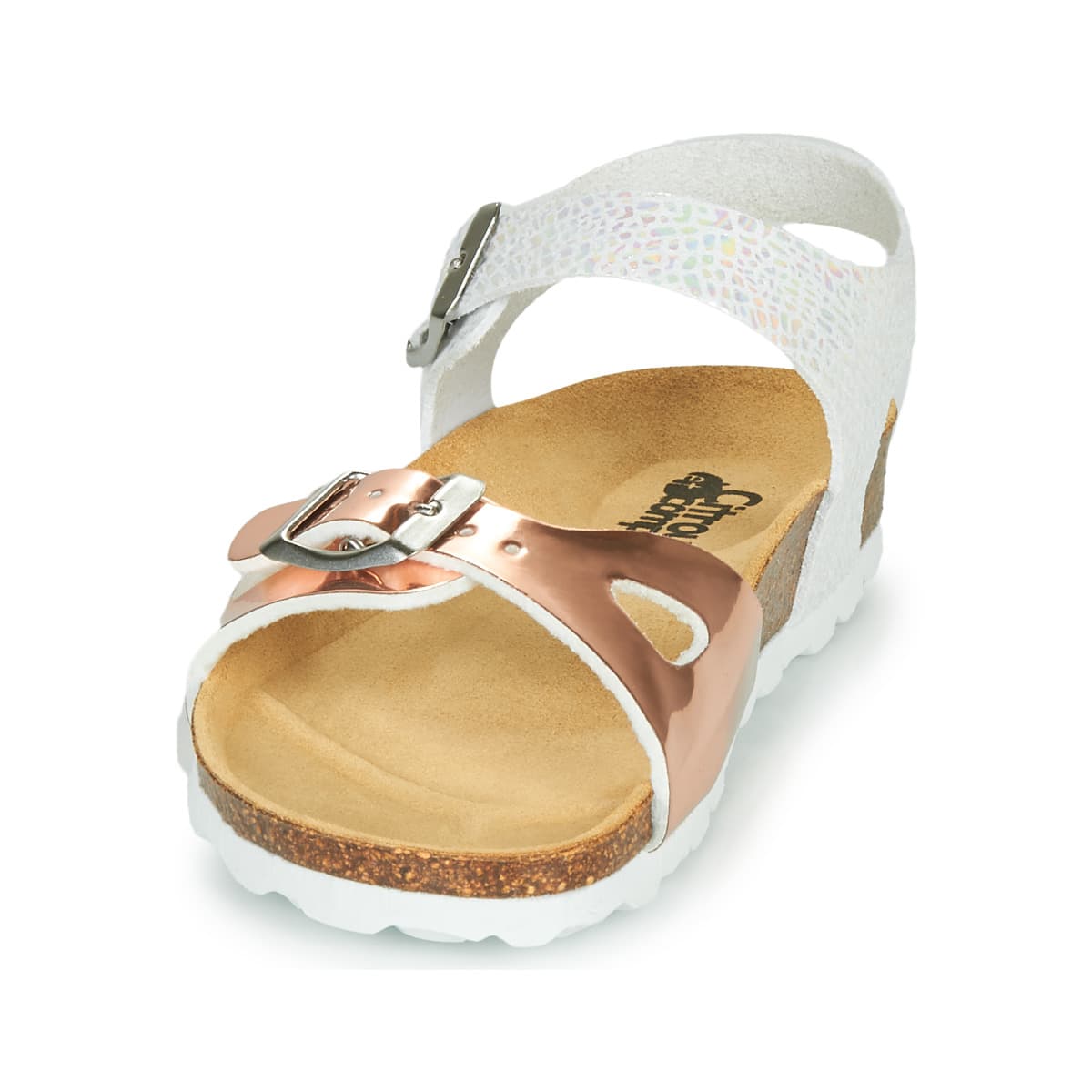 Girls' Sandals Citrouille et Compagnie Gold