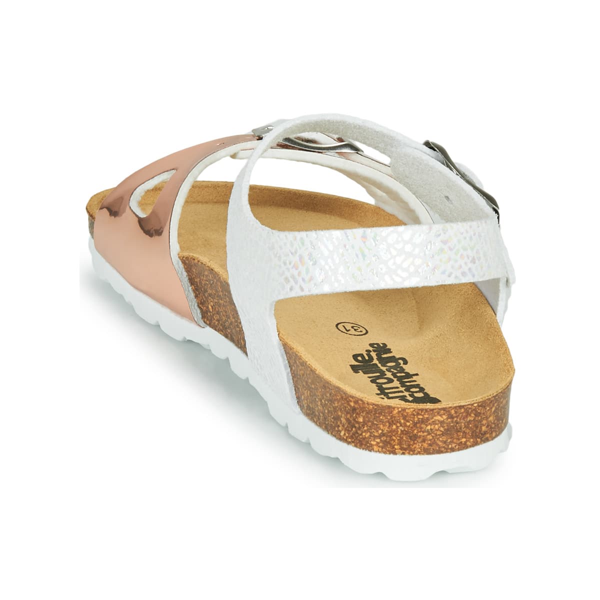 Girls' Sandals Citrouille et Compagnie Gold