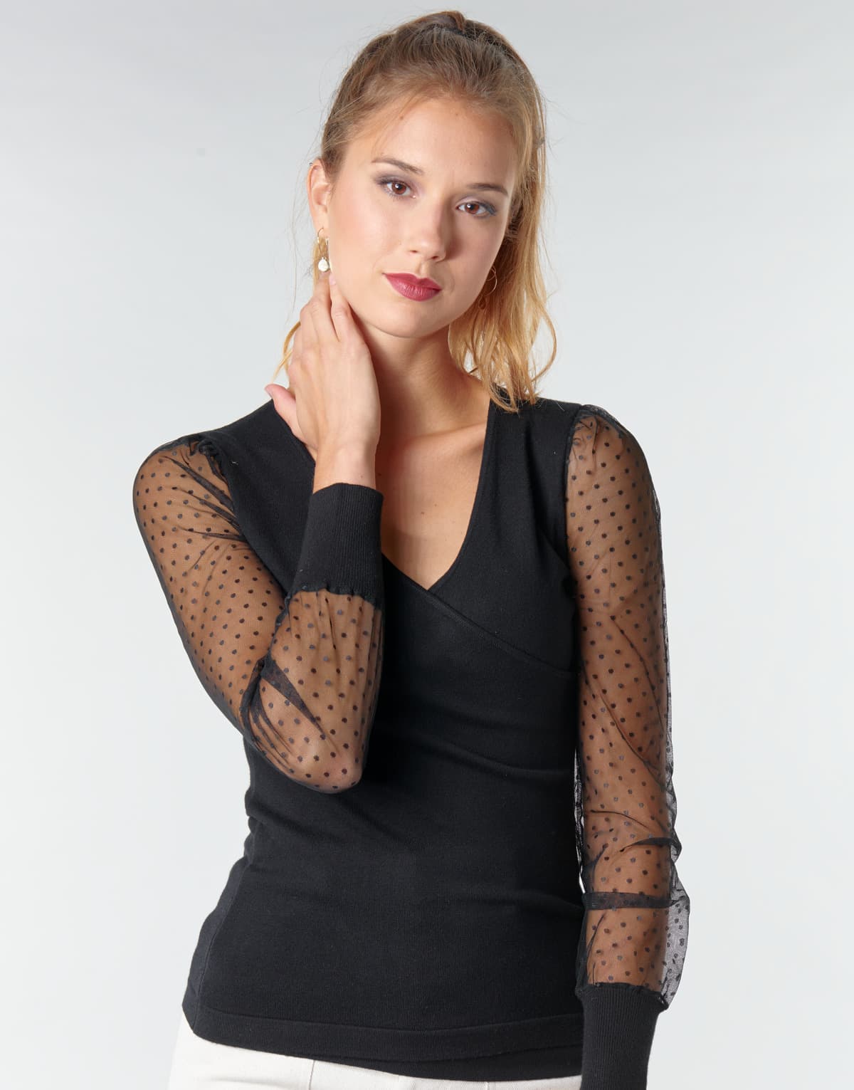 Women's Sweaters Moony Mood Black