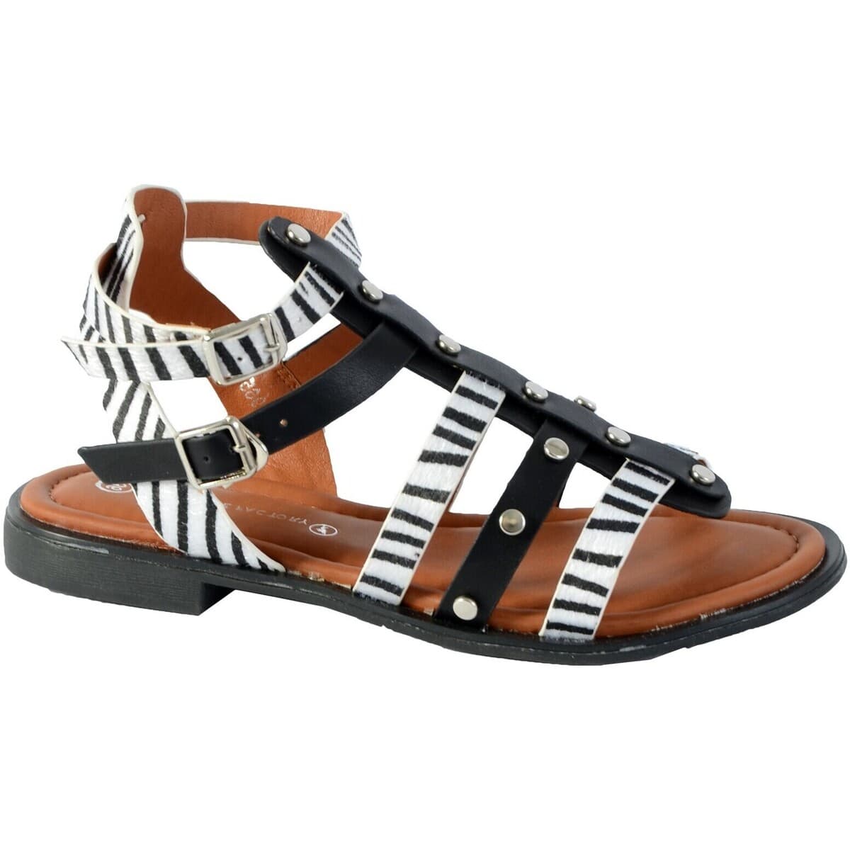 Women's Flip Flops The Divine Factory Black