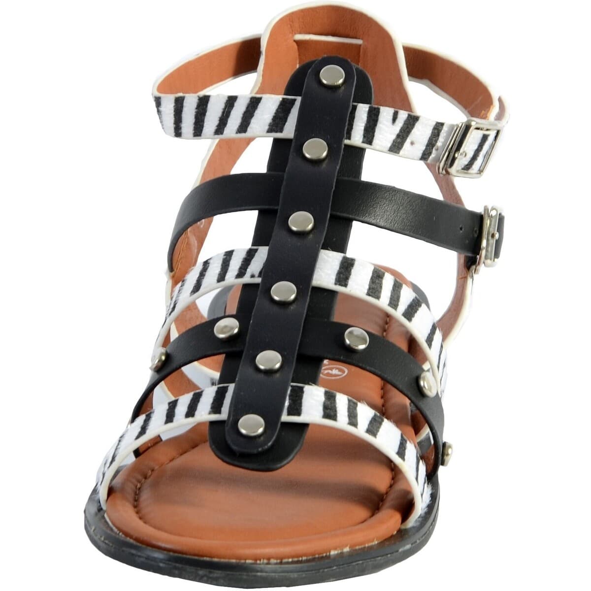 Women's Flip Flops The Divine Factory Black