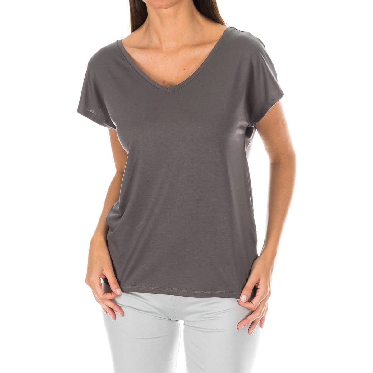 Women's T-Shirts Tommy Hilfiger Gray