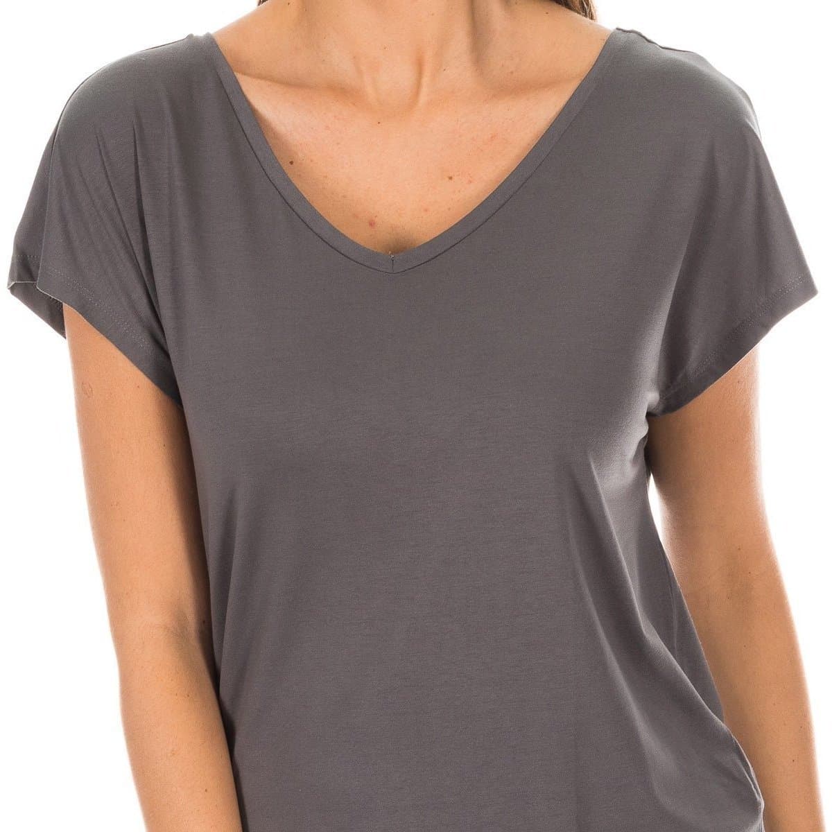 Women's T-Shirts Tommy Hilfiger Gray