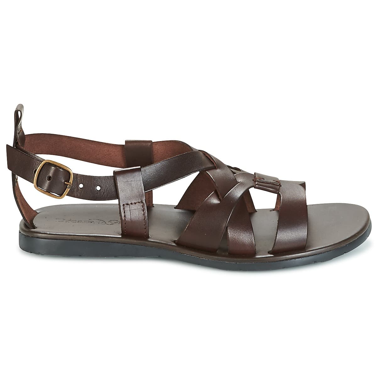 Men's Sandals Dream in Green Brown