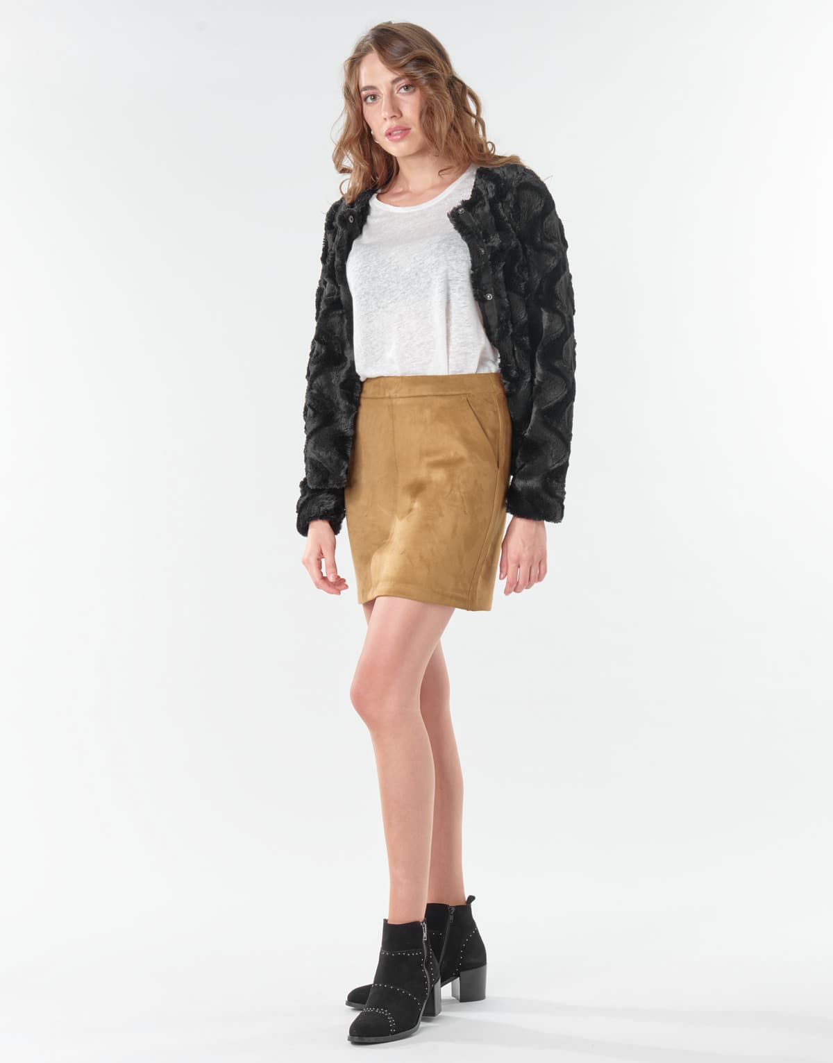 Women's Skirts Vero Moda Brown