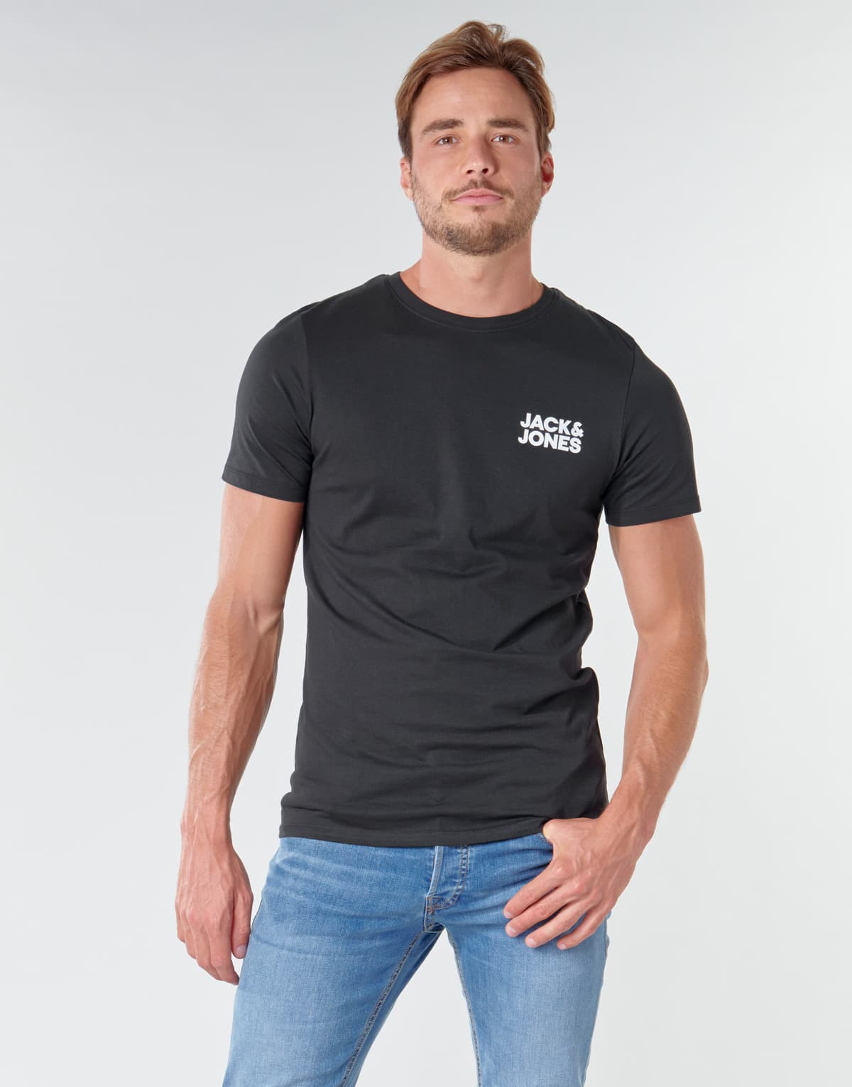 Men's T-Shirts Jack & Jones Black
