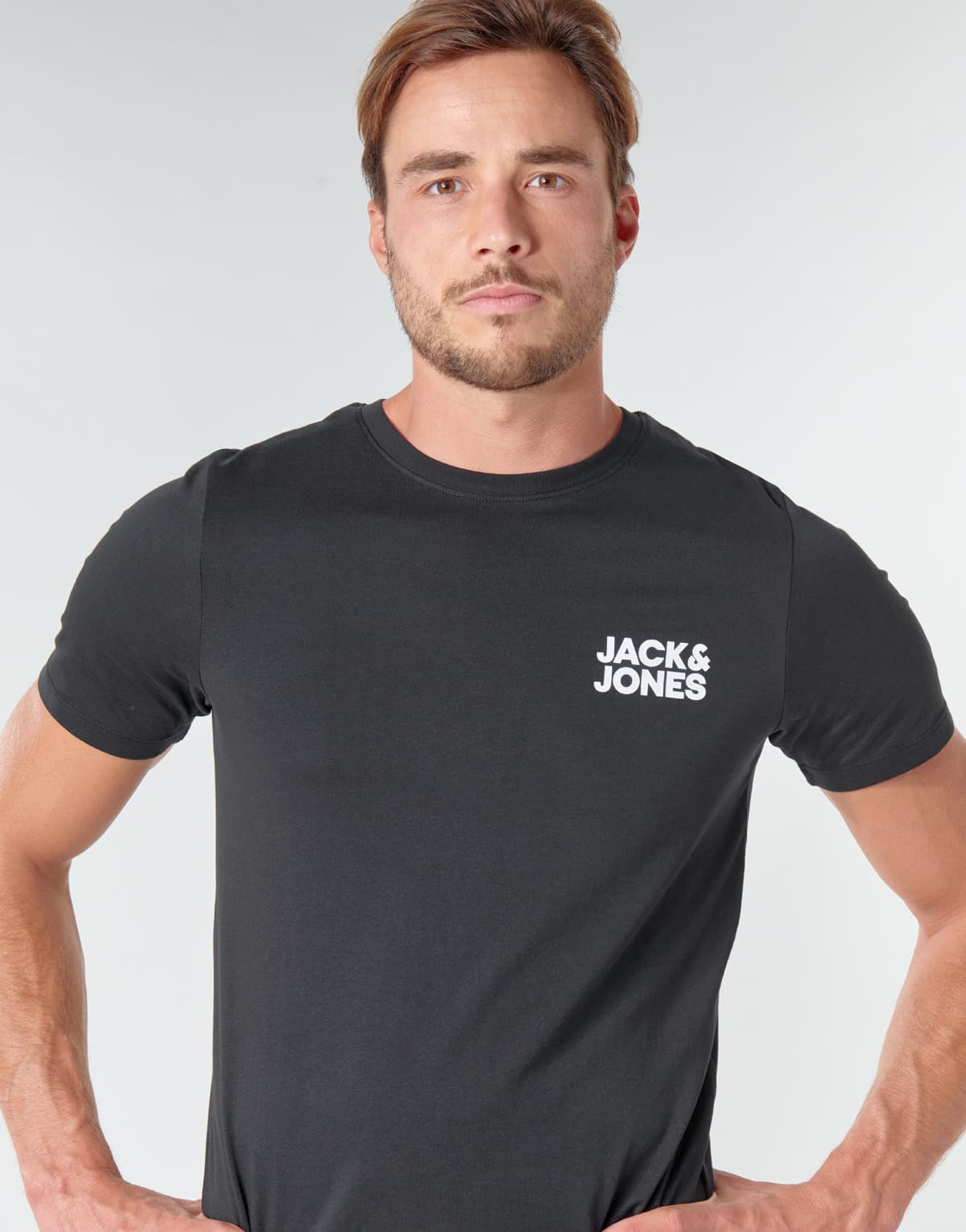 Men's T-Shirts Jack & Jones Black