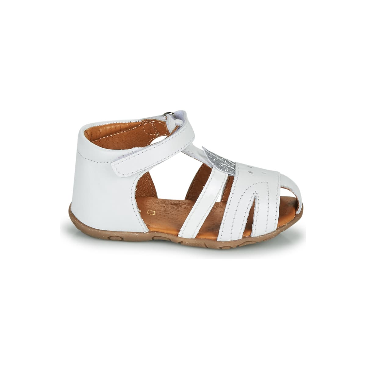 Girls' Sandals GBB White