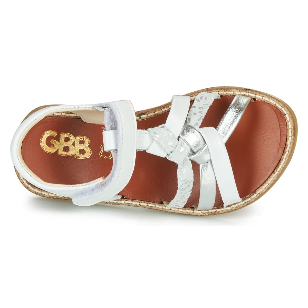 Girls' Sandals GBB White