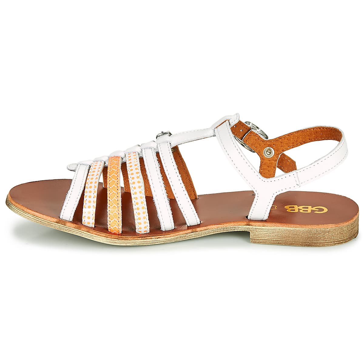 Girls' Sandals GBB White