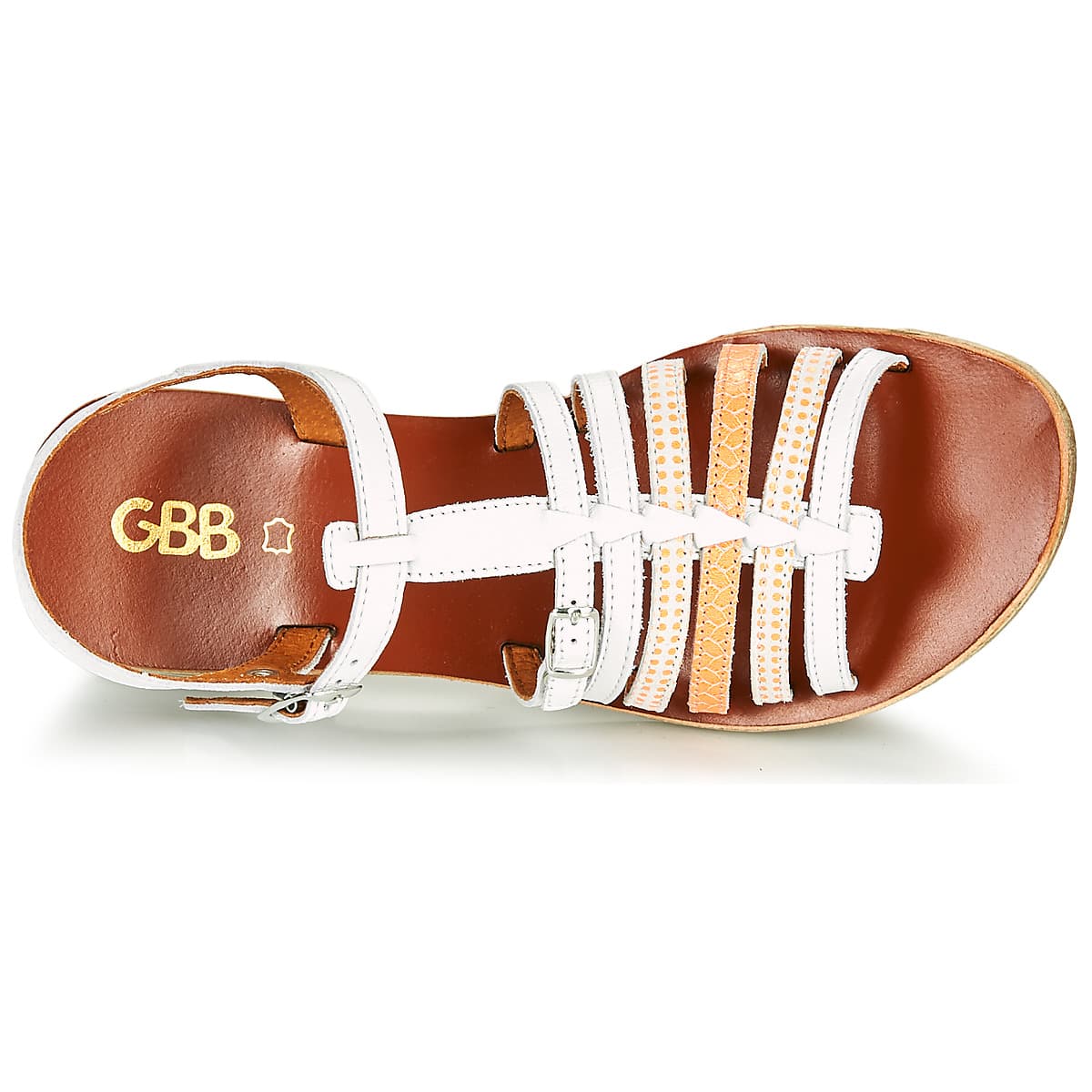 Girls' Sandals GBB White