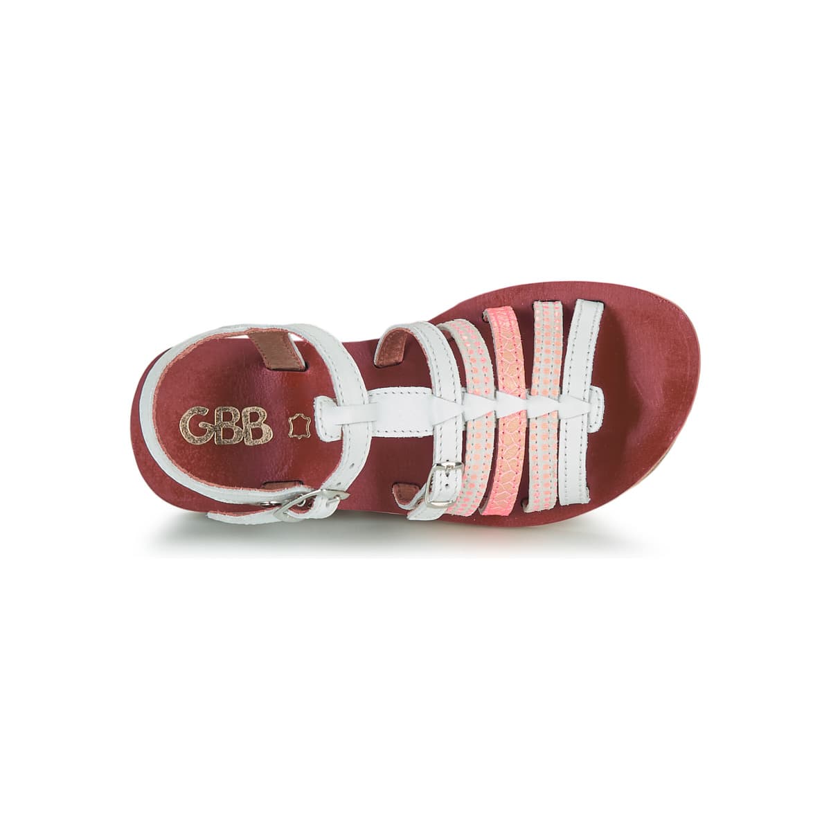 Girls' Sandals GBB White
