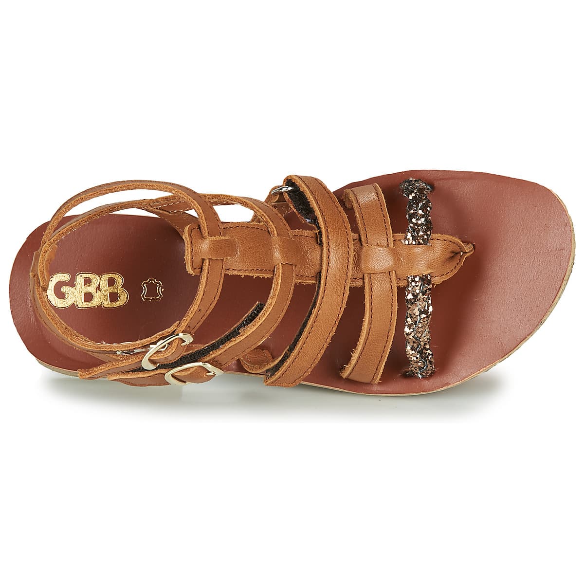 Girls' Sandals GBB Brown